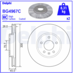 Fren Disk Ayna Ön DELPHI BG4967C