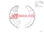 Fren Pabuç Balata Arka BRAXIS AC0111
